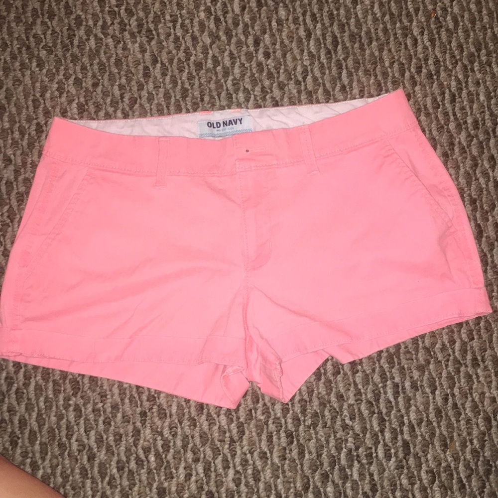 Pink shorts
